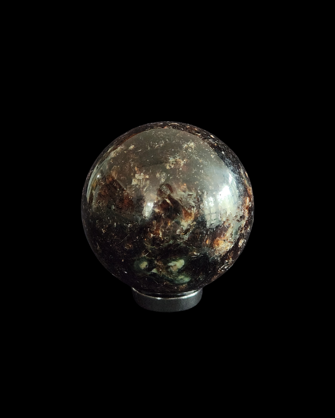 Sphere - Black & Gold Mica