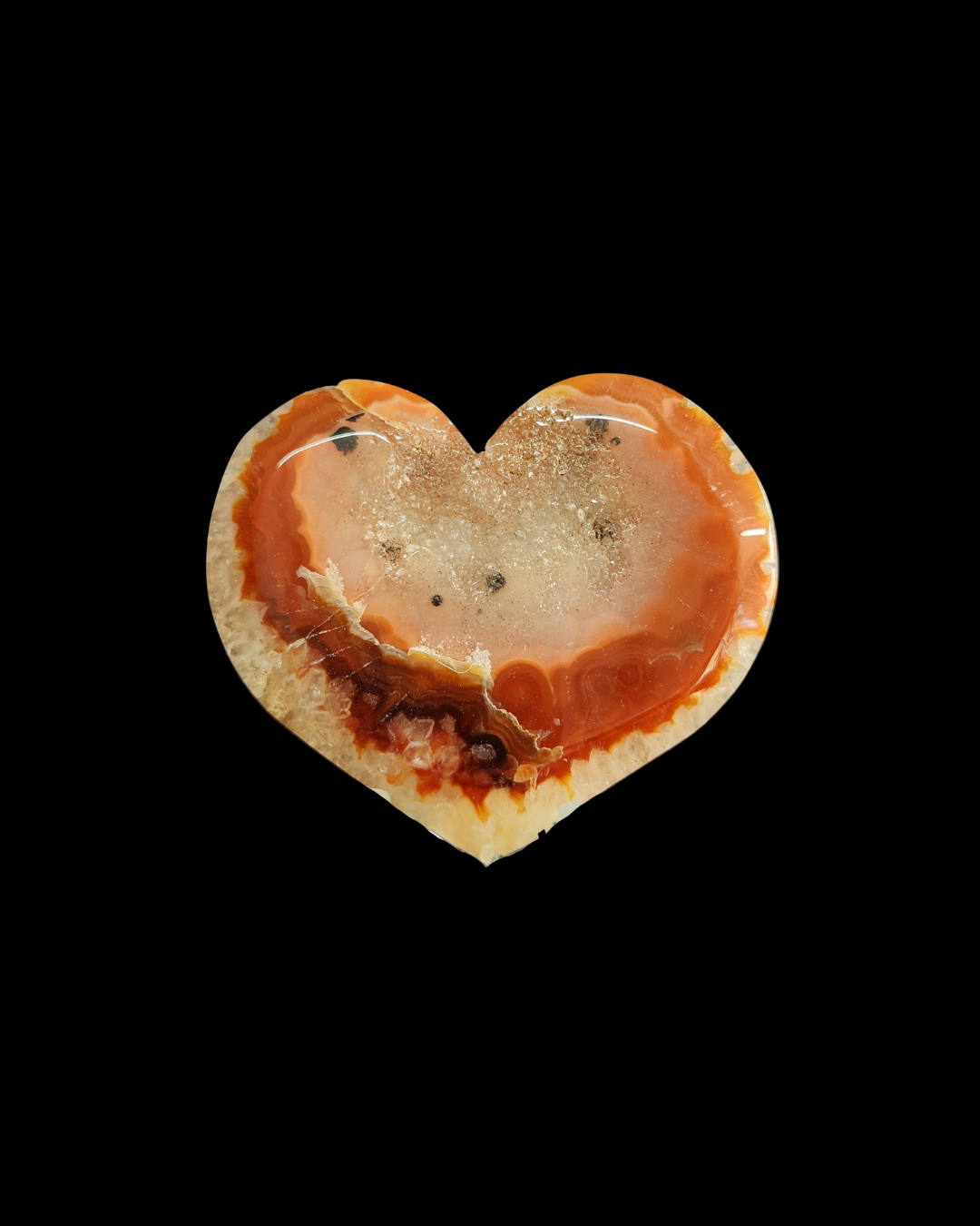Heart - Carnelian