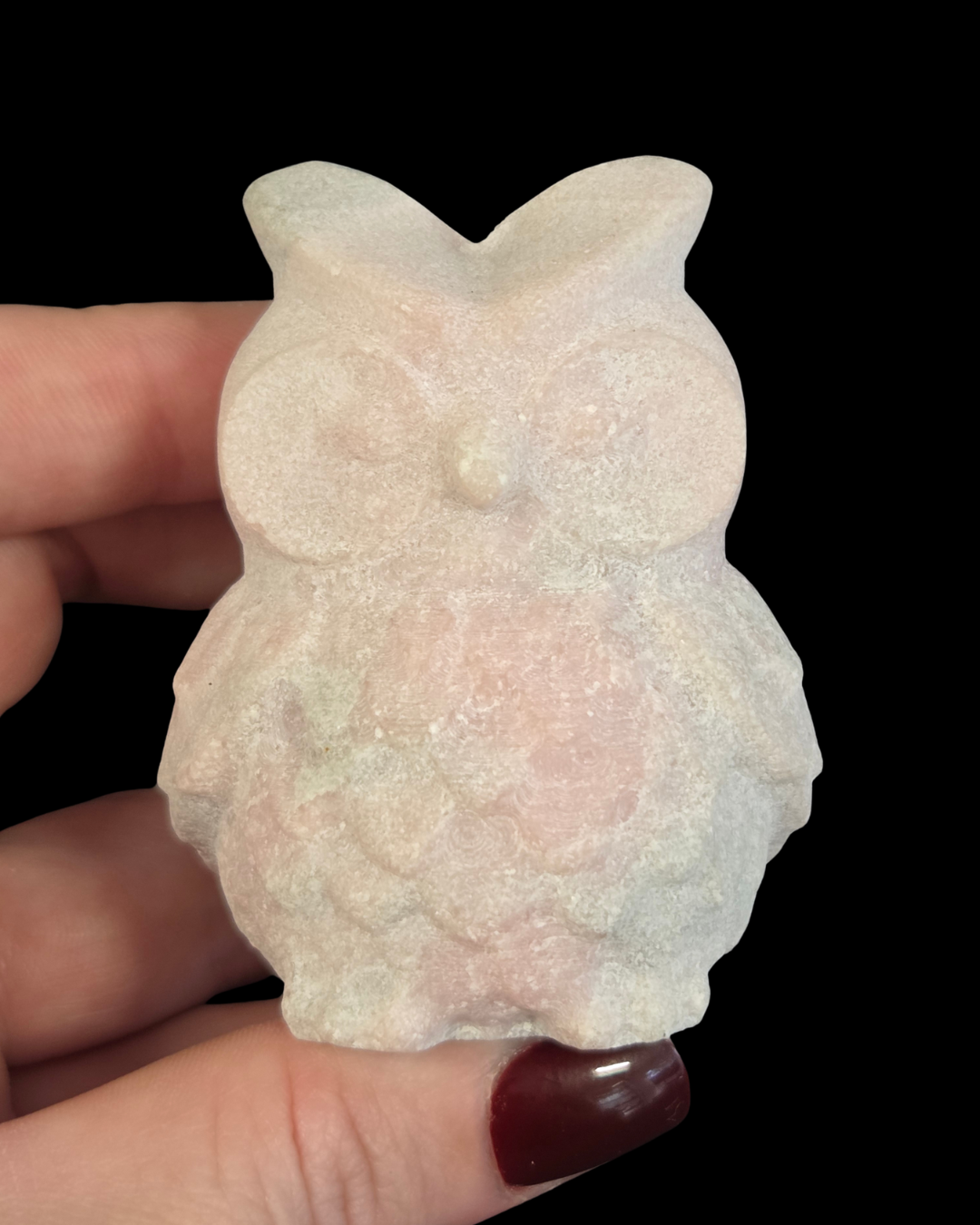 Owl - Pink Opal