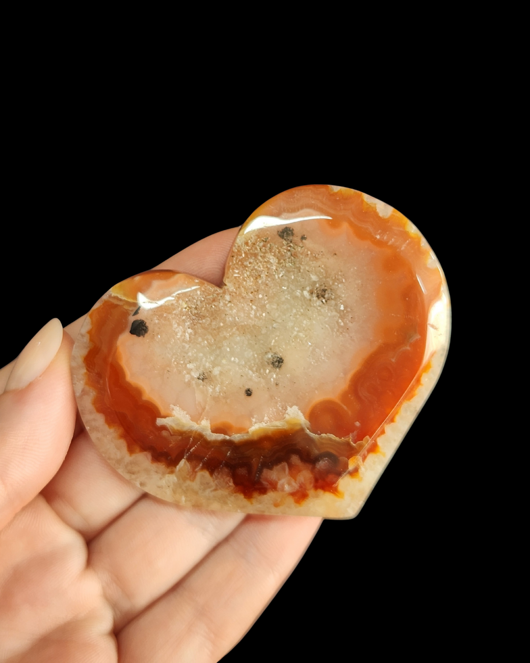 Heart - Carnelian