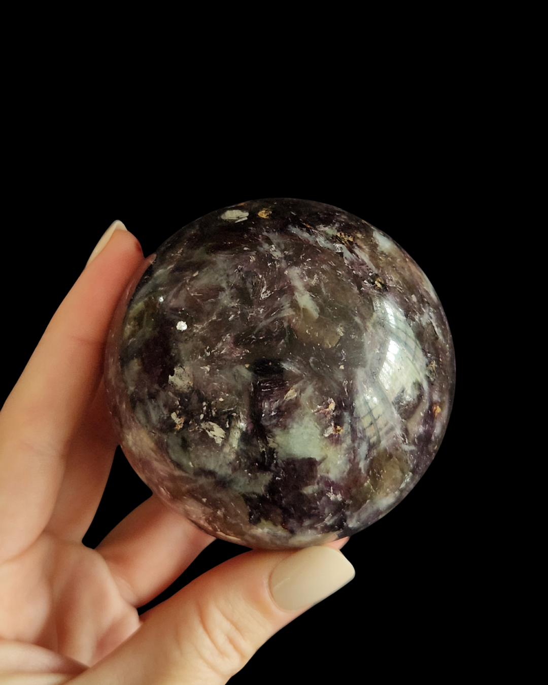 Sphere - Purple Mica