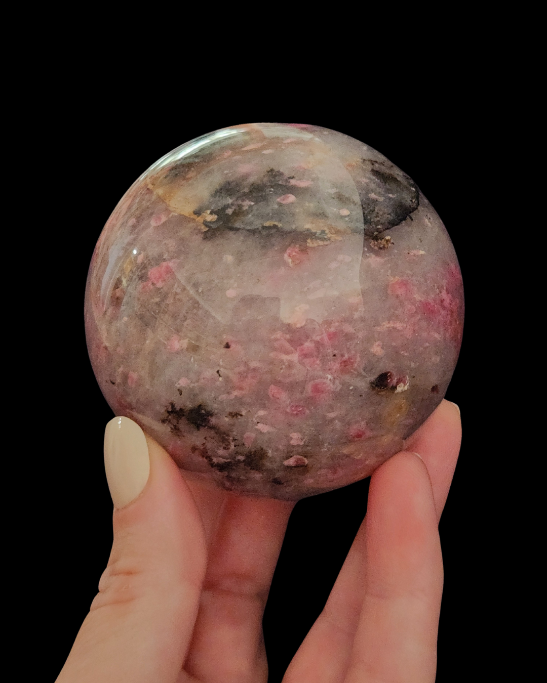 Sphere - Pink Tourmaline
