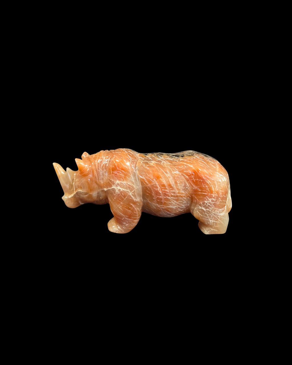 Rhinoceros - Mexican Amethyst Agate
