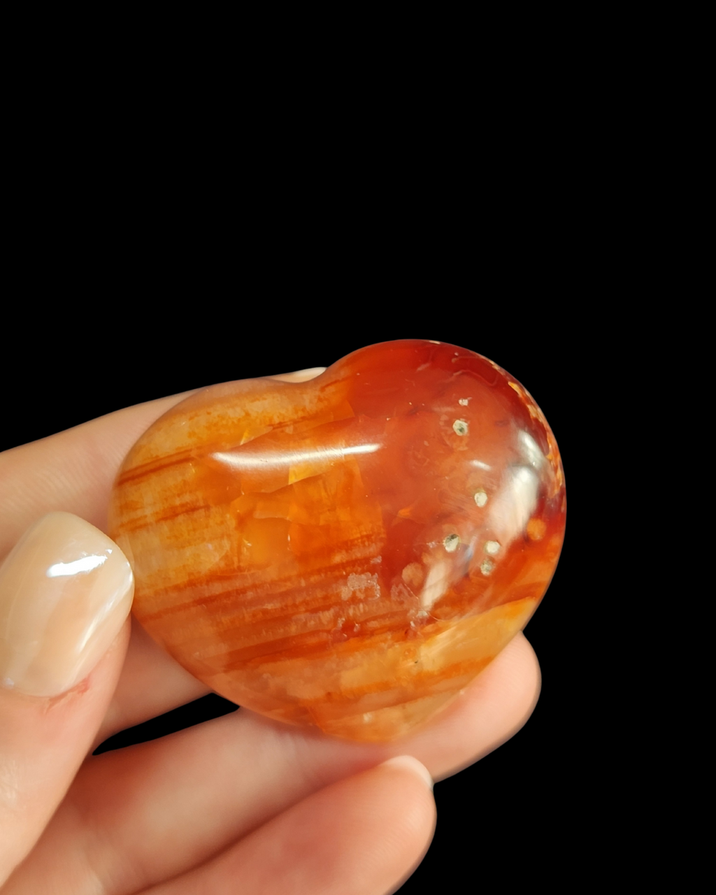 Heart - Carnelian