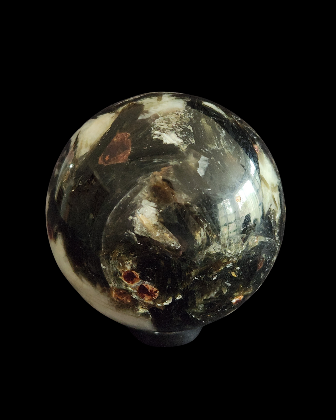 Sphere - Green Mica