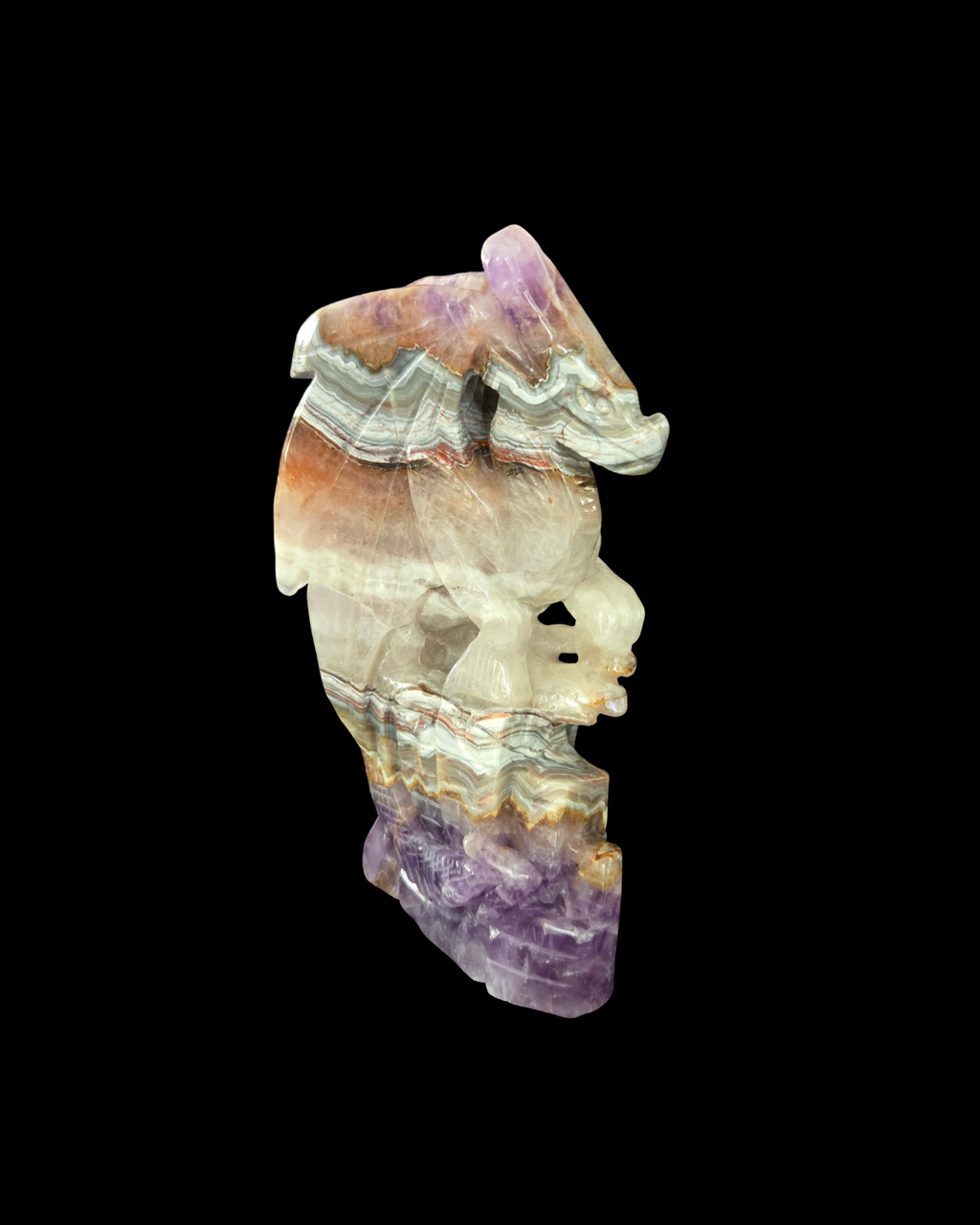 Dragon - Mexican Amethyst Agate