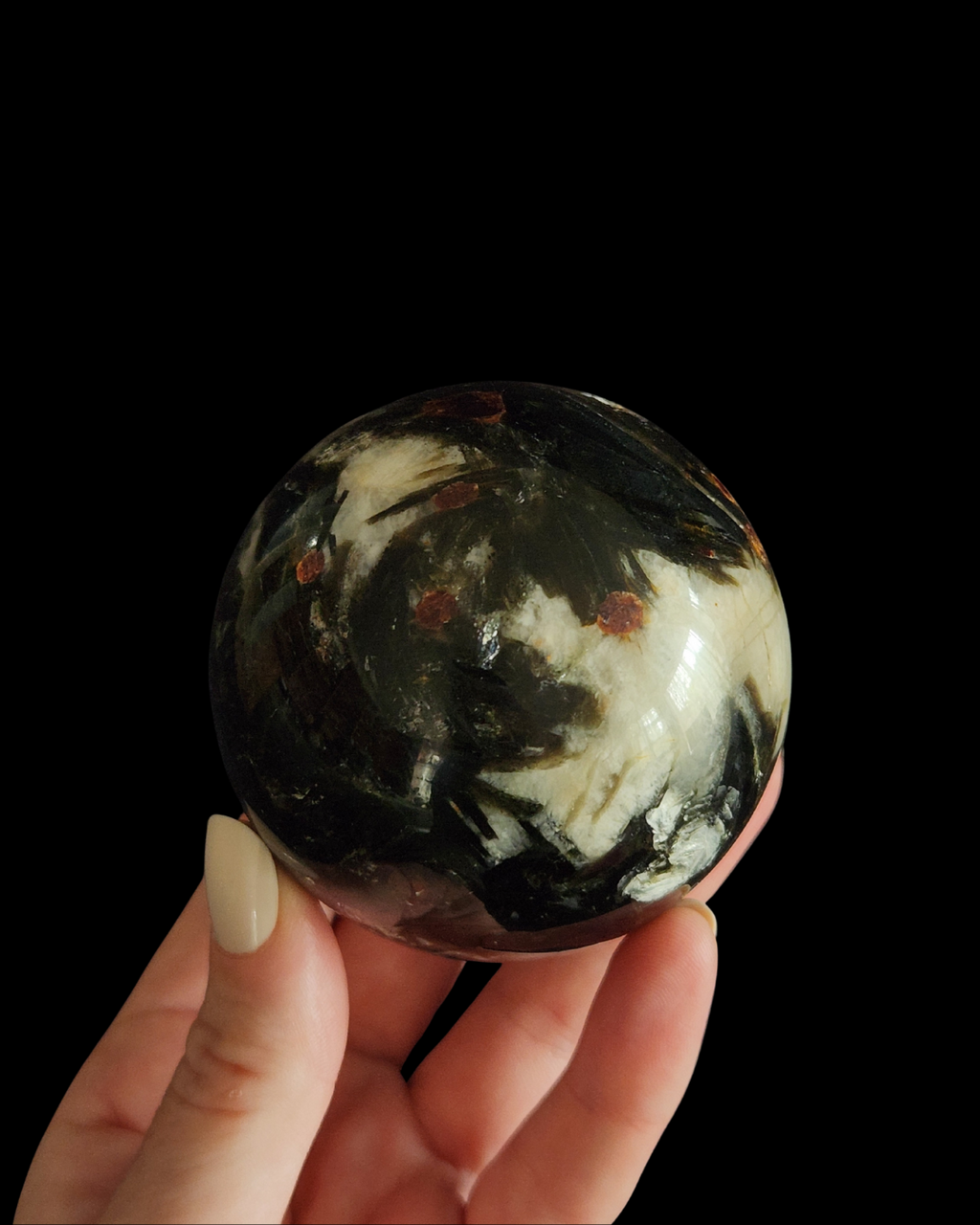 Sphere - Green Mica