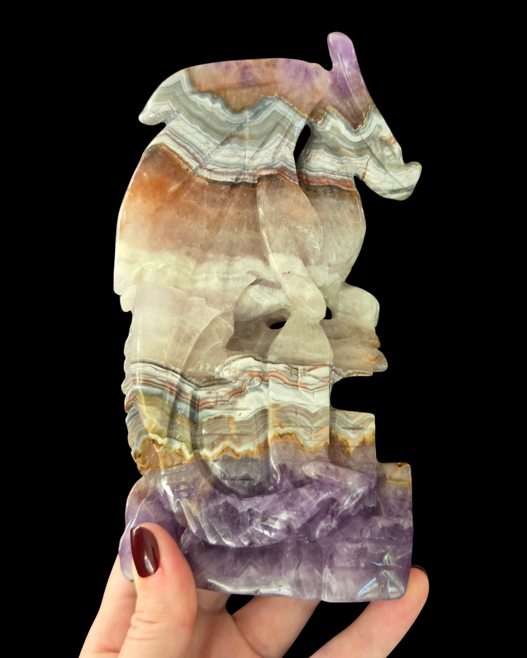Dragon - Mexican Amethyst Agate