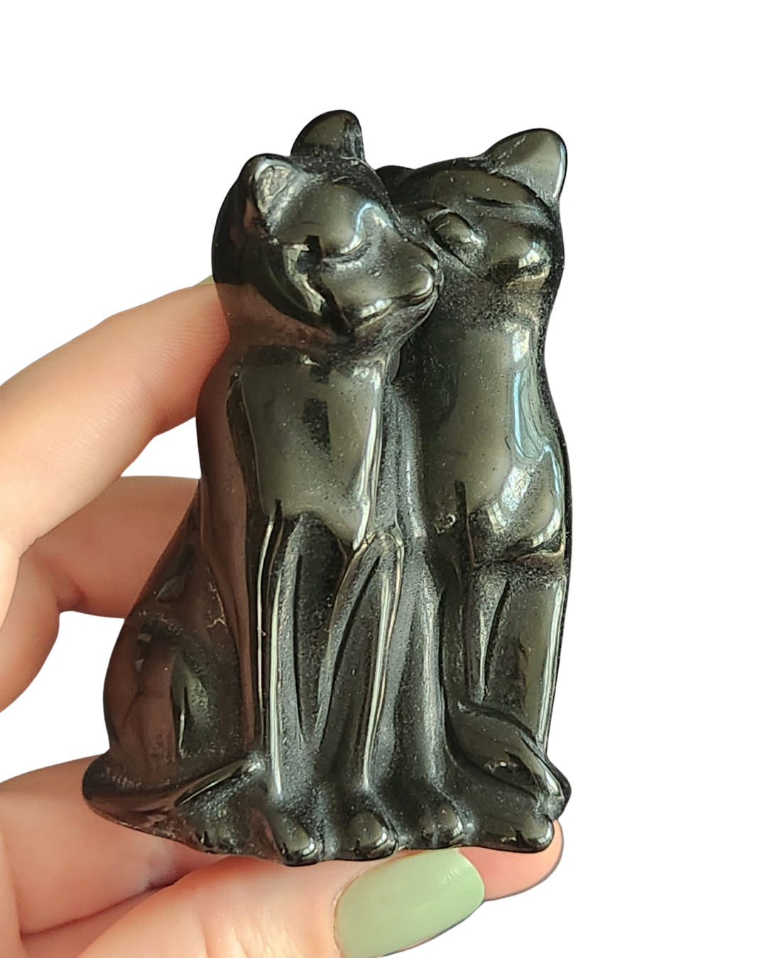 Cat - Black Obsidian