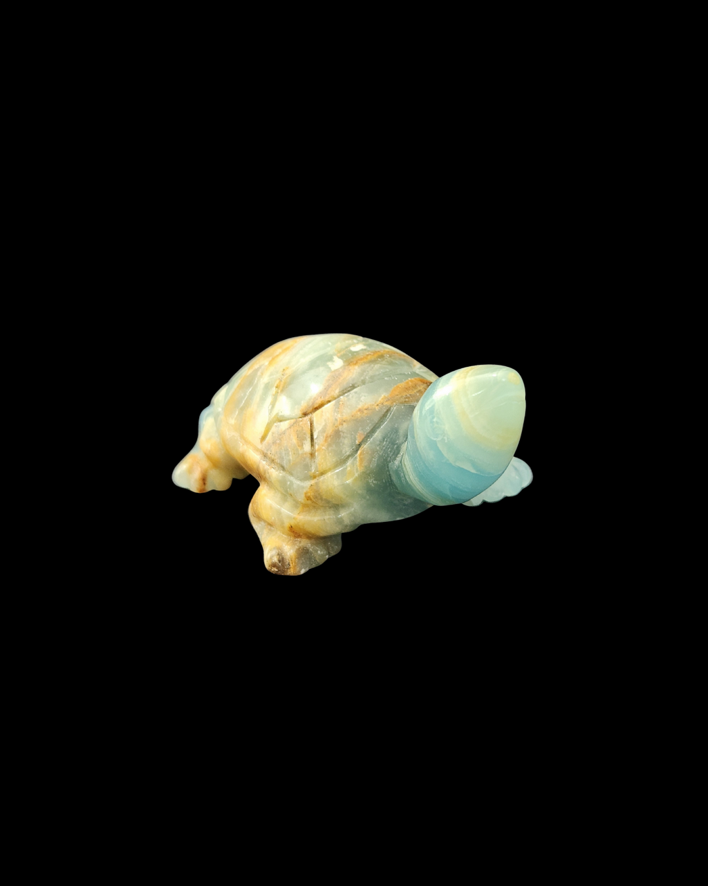 Turtle - Blue Onyx