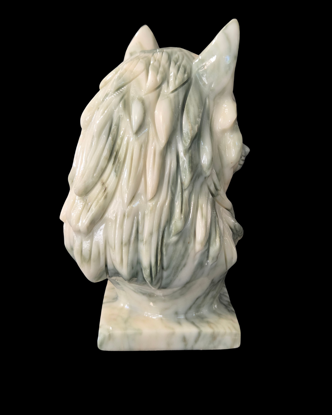 Wolf's Head - Moss Agate