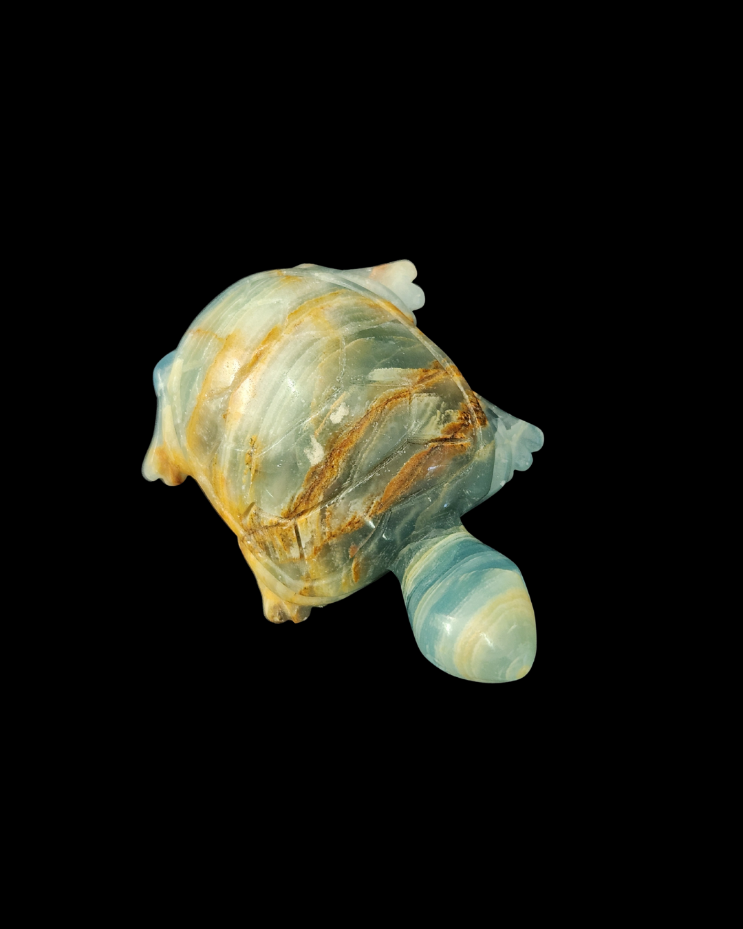 Turtle - Blue Onyx