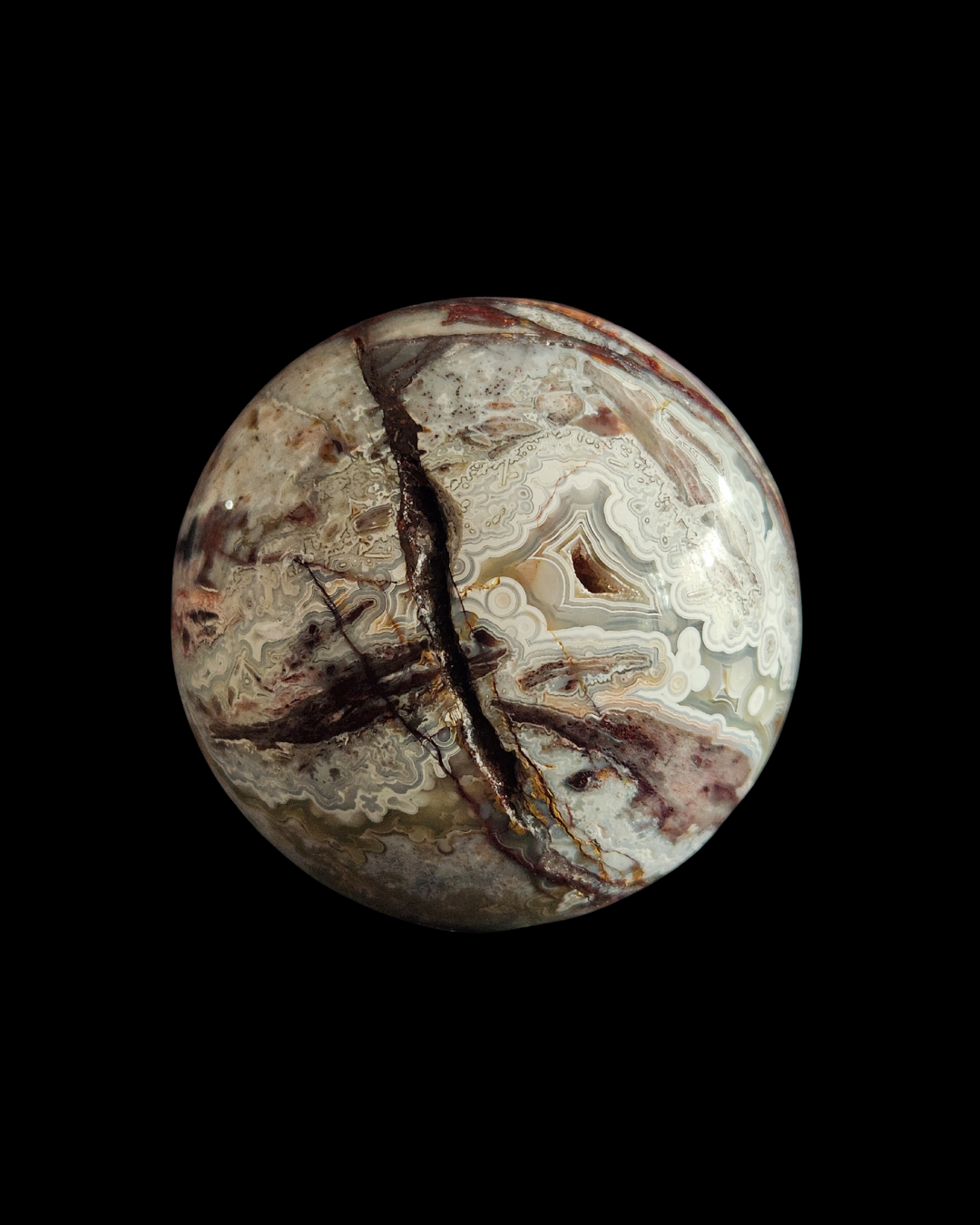 Sphere - Mexican Agate