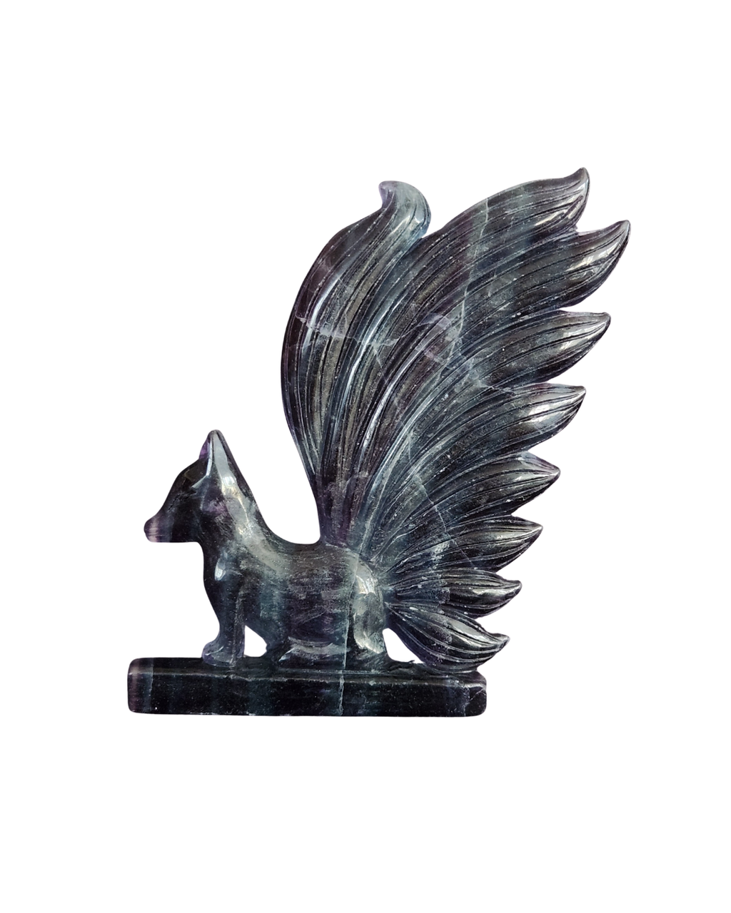 Fox 9 Tails (Kitsune) - Fluorite