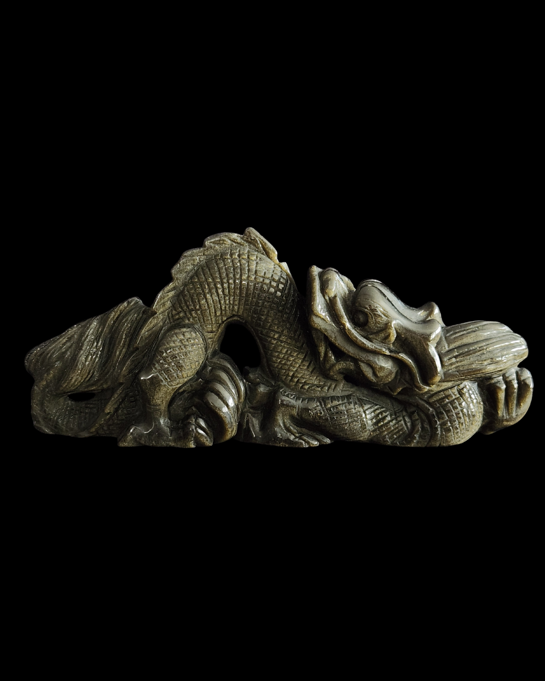 Dragon - Gold Obsidian