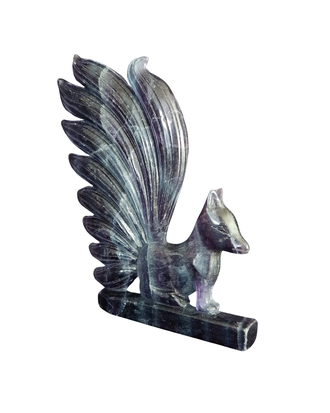 Fox 9 Tails (Kitsune) - Fluorite