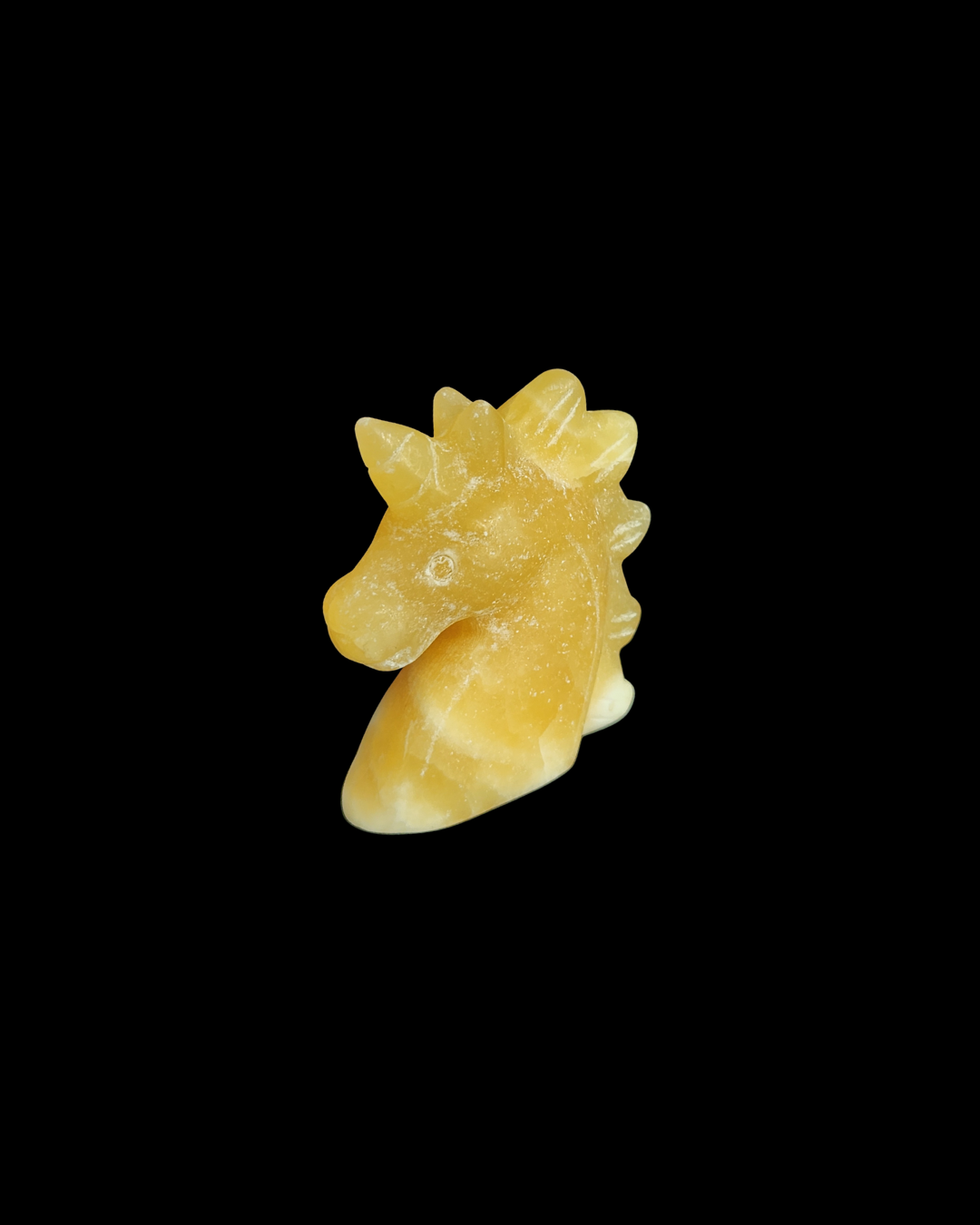 Unicorn - Yellow Calcite