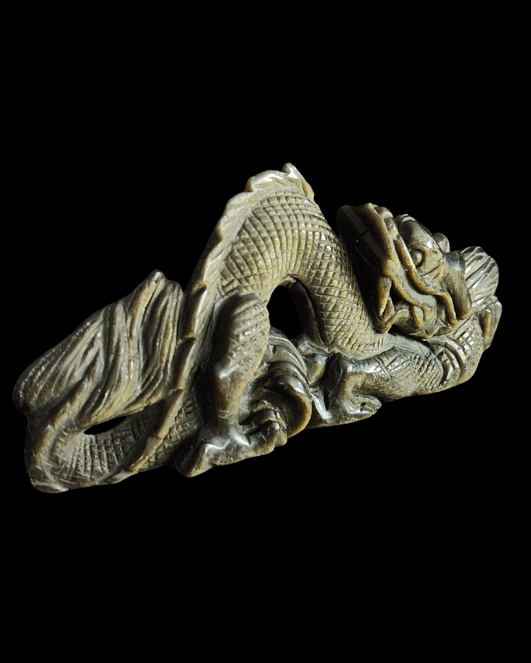 Dragon - Gold Obsidian