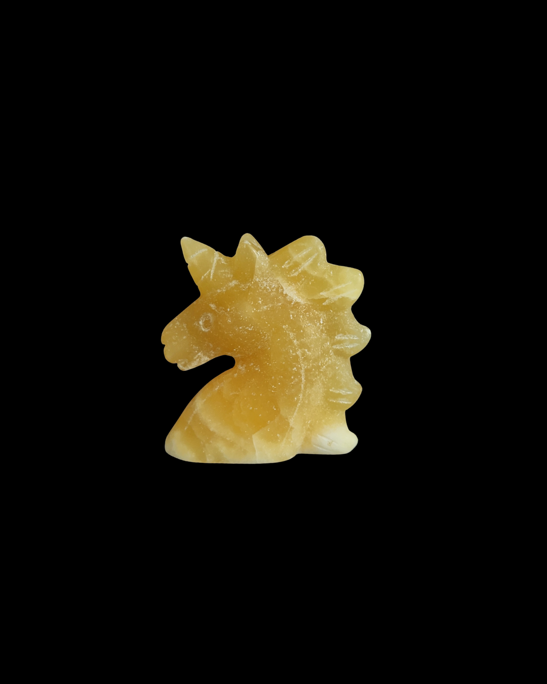 Unicorn - Yellow Calcite