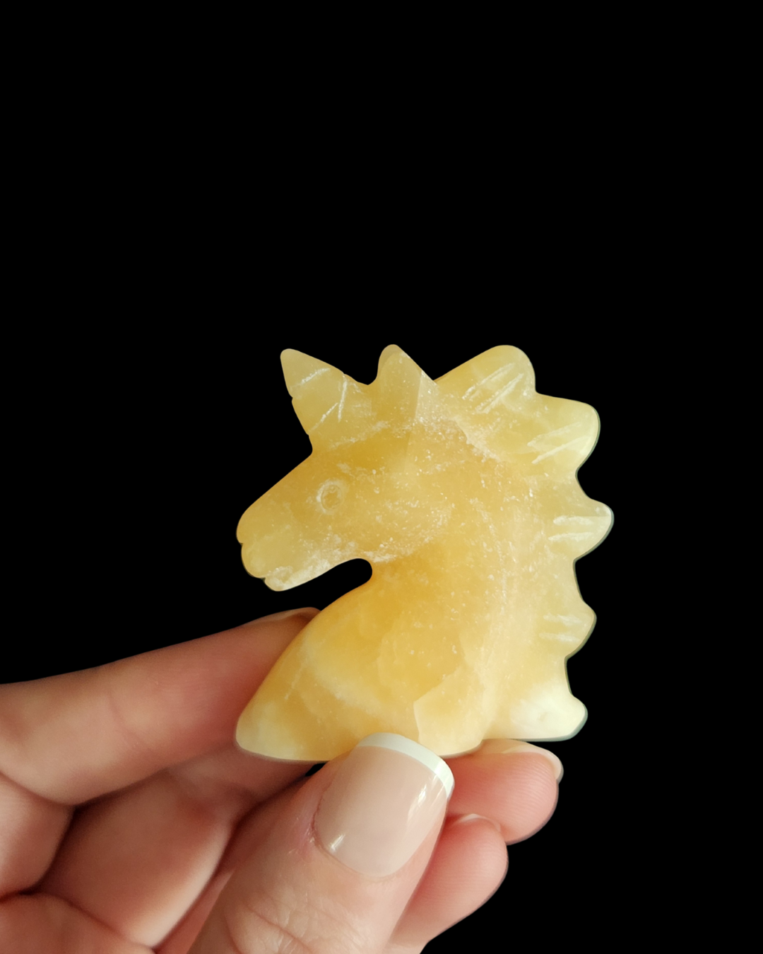 Unicorn - Yellow Calcite