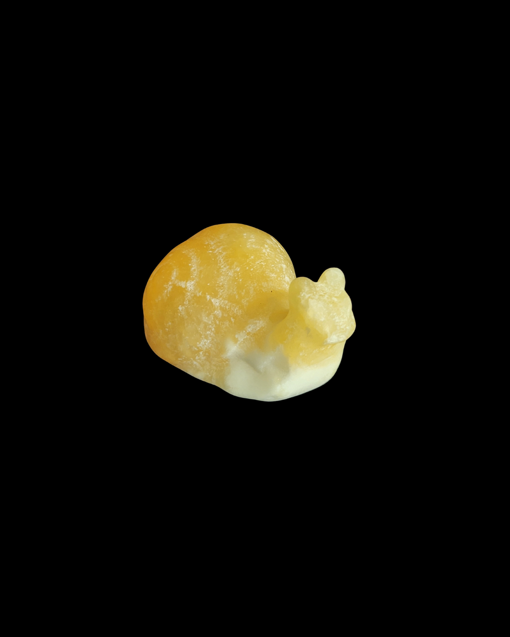Snail - Yellow Calcite