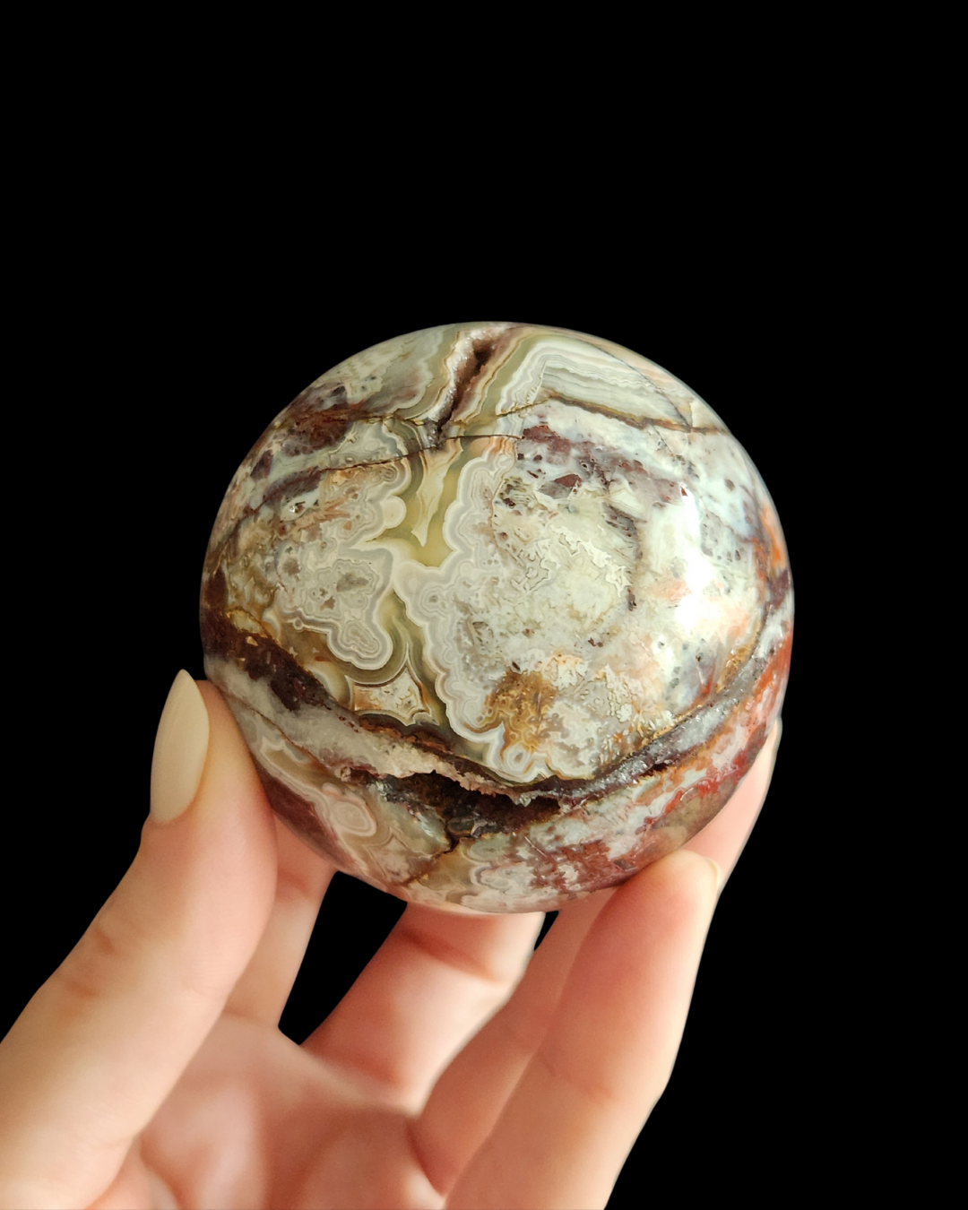 Sphere - Mexican Agate