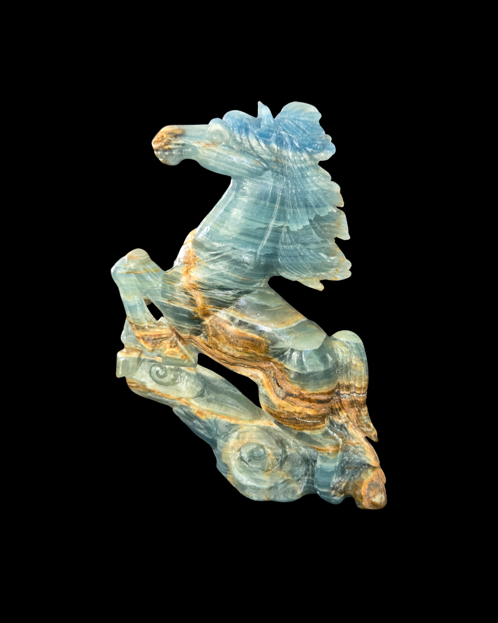 Horse - Blue Onyx