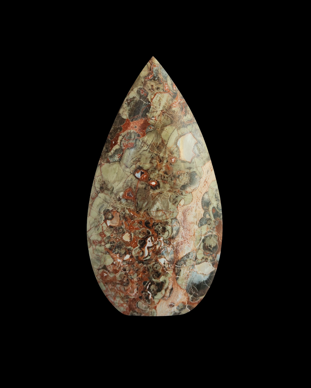 Teardrop - Money Agate