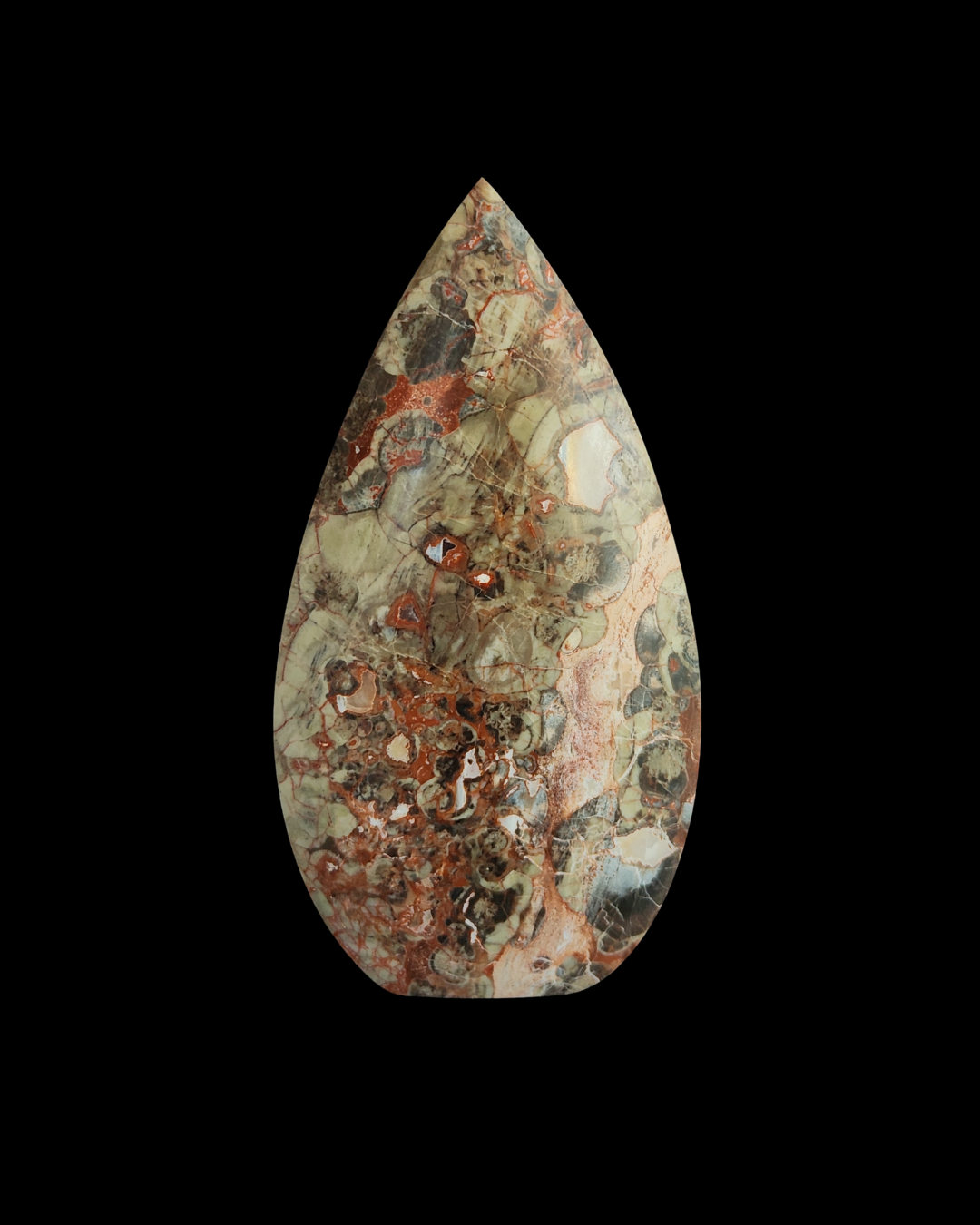 Teardrop - Money Agate