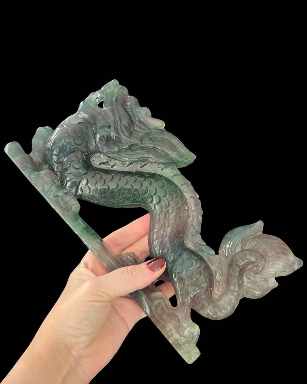 Chinese Dragon - Fluorite