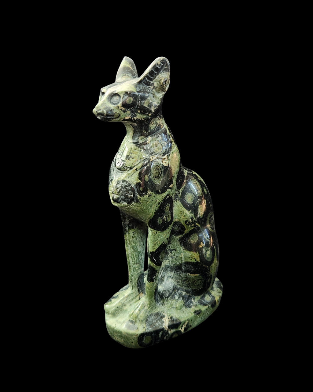Bast Egyptian Goddess - Kambaba Jasper