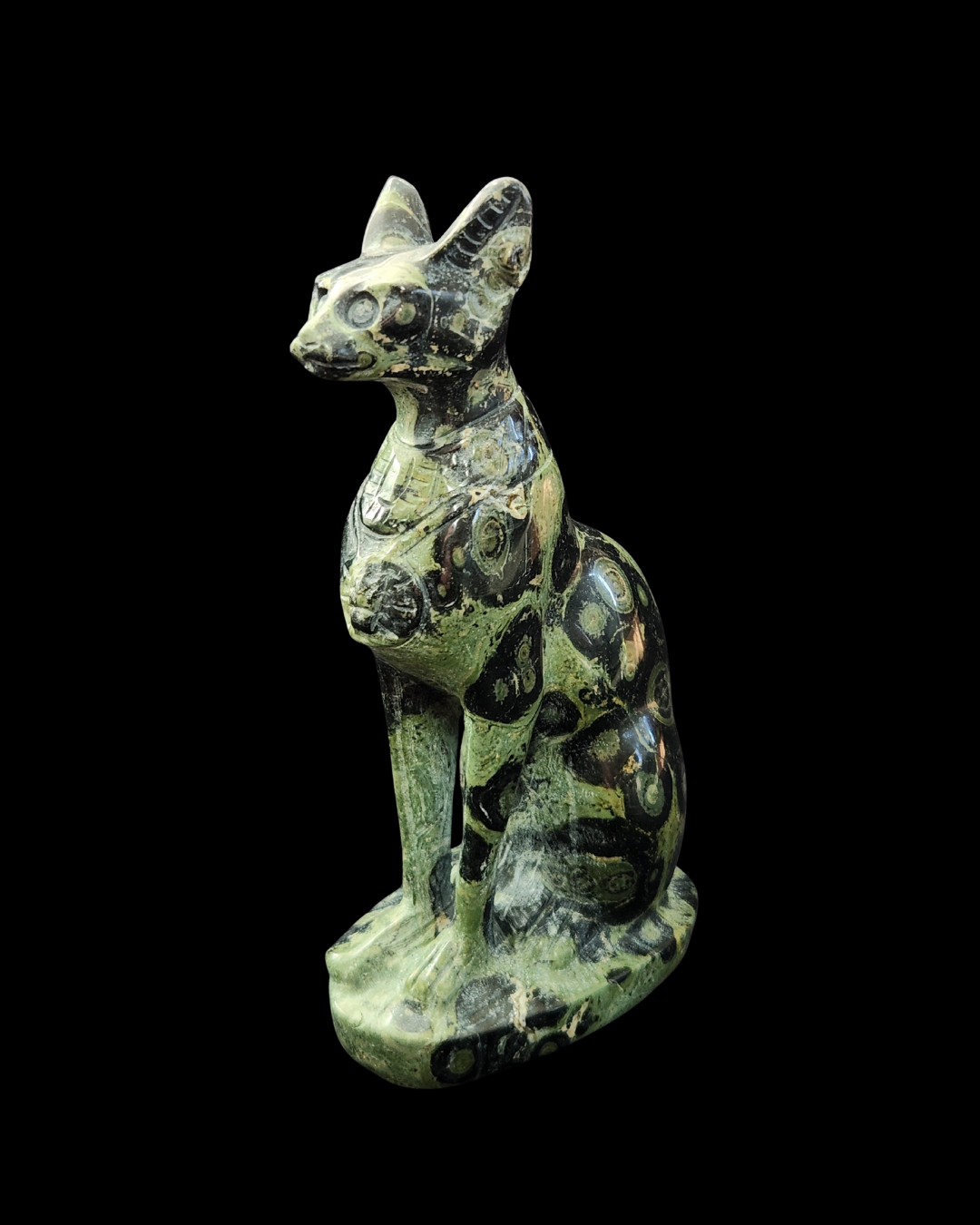 Bast Egyptian Goddess - Kambaba Jasper