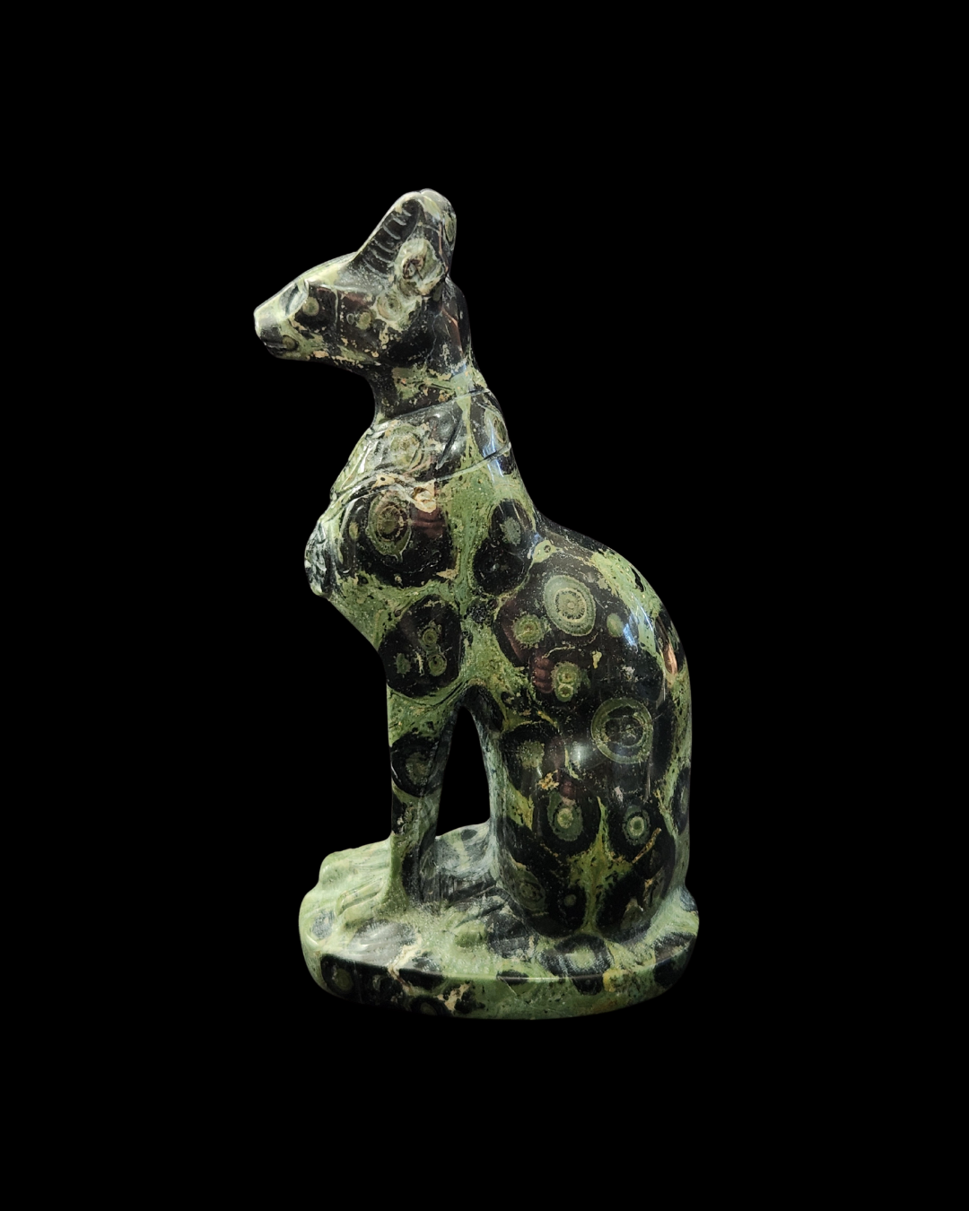 Bast Egyptian Goddess - Kambaba Jasper