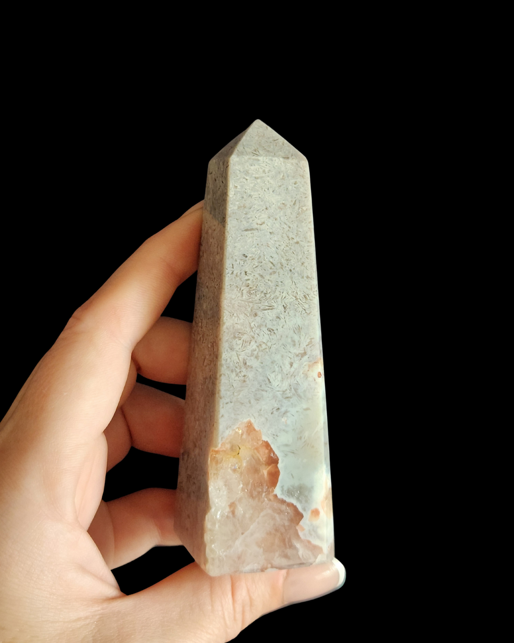 Obelisk - Pink Amethyst