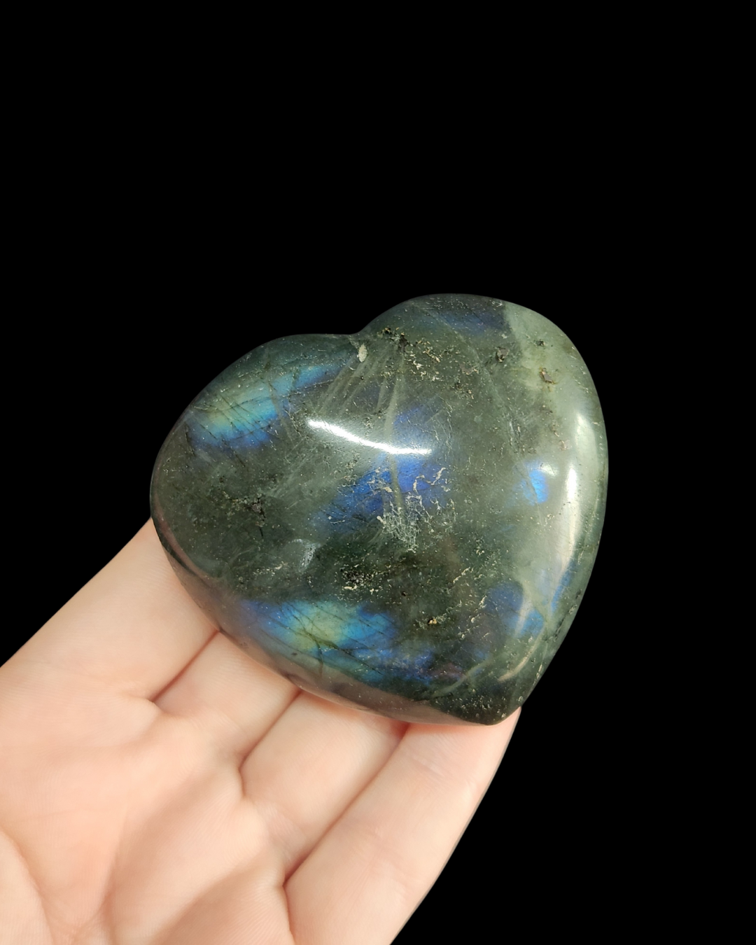 Heart - Labradorite
