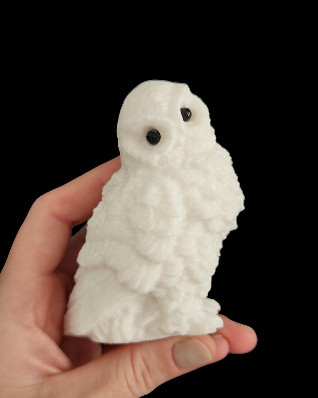 Owl - White Jade