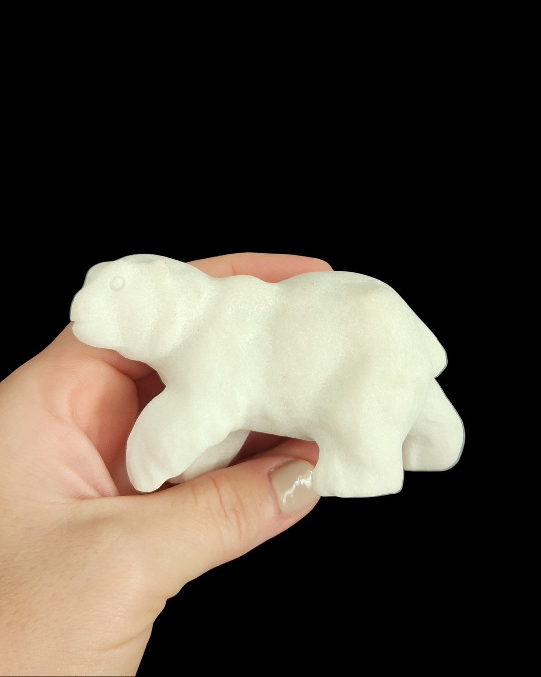 Polar Bear - White Jade