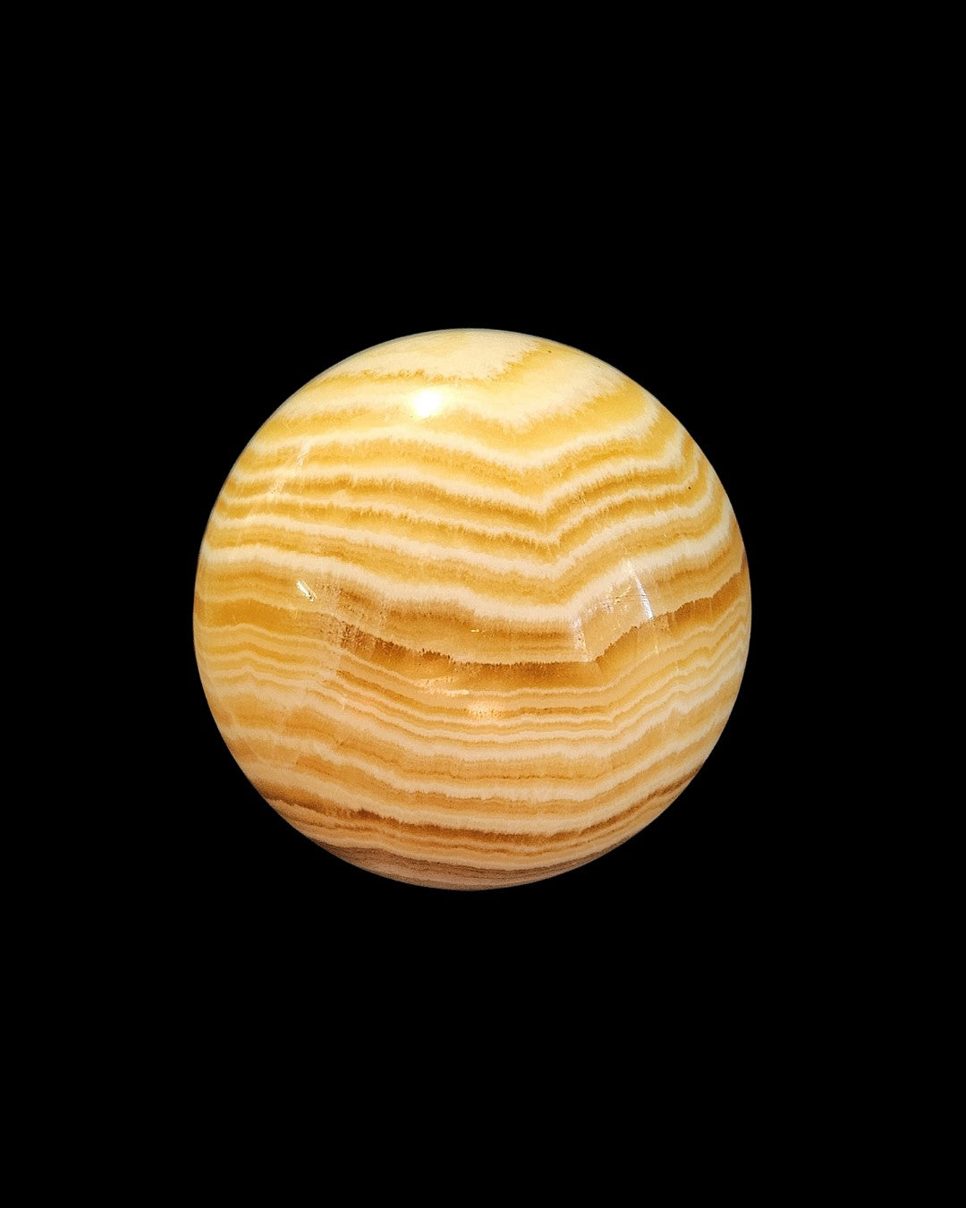 Sphere - Yellow Lace Agate