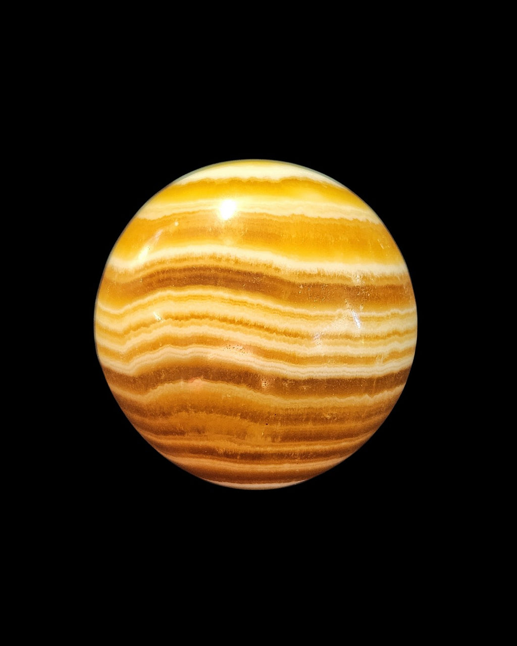 Sphere - Yellow Lace Agate
