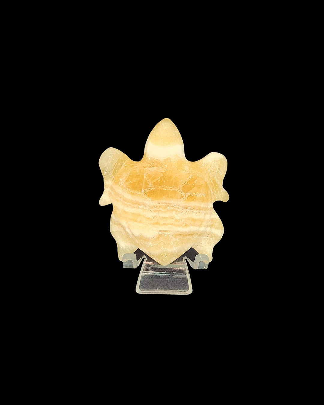 Turtle - Yellow Lace Agate