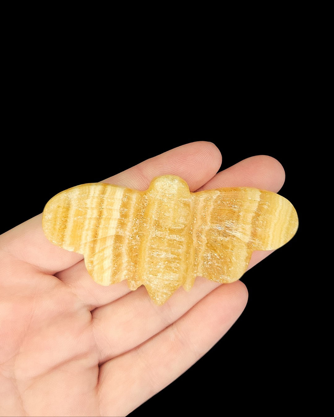 Bumble Bee - Yellow Lace Agate