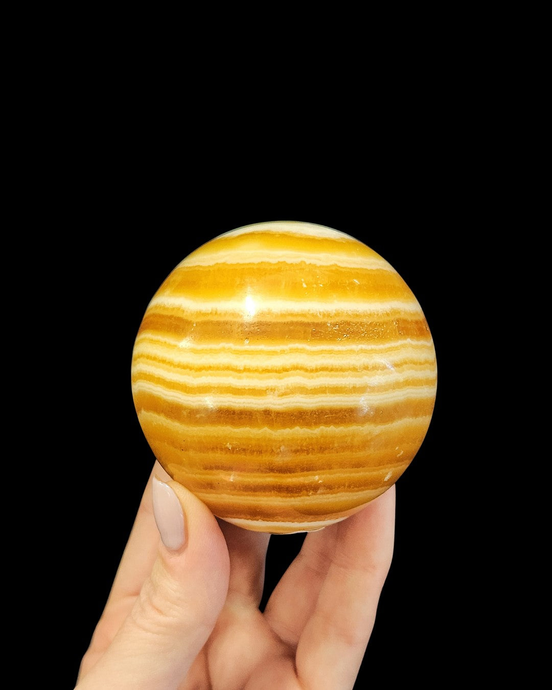 Sphere - Yellow Lace Agate