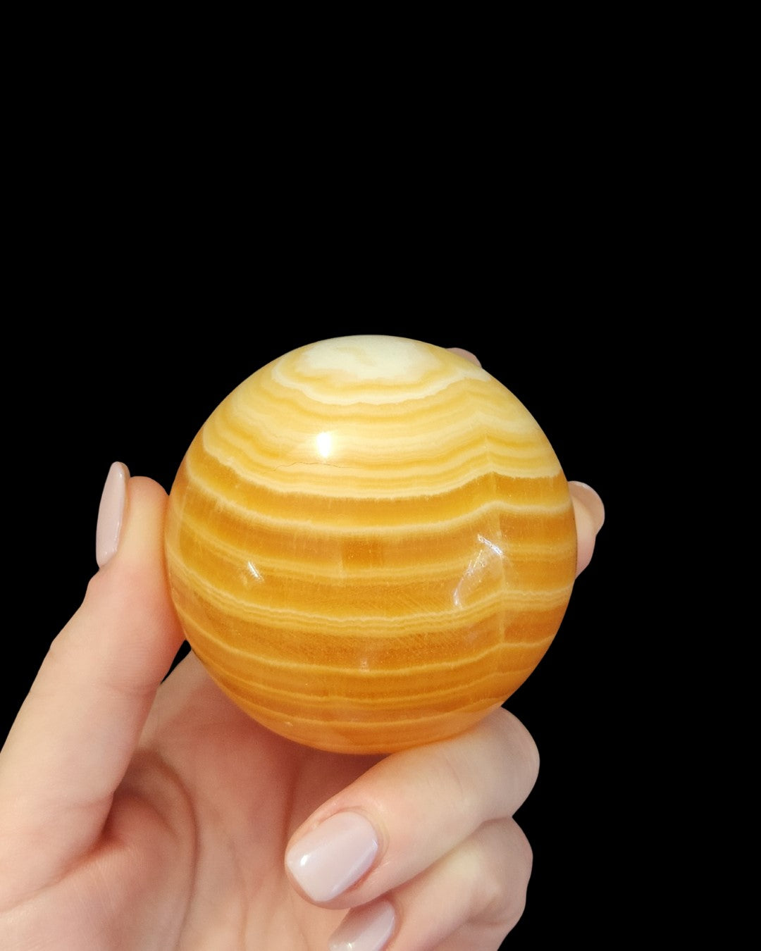 Sphere - Yellow Lace Agate