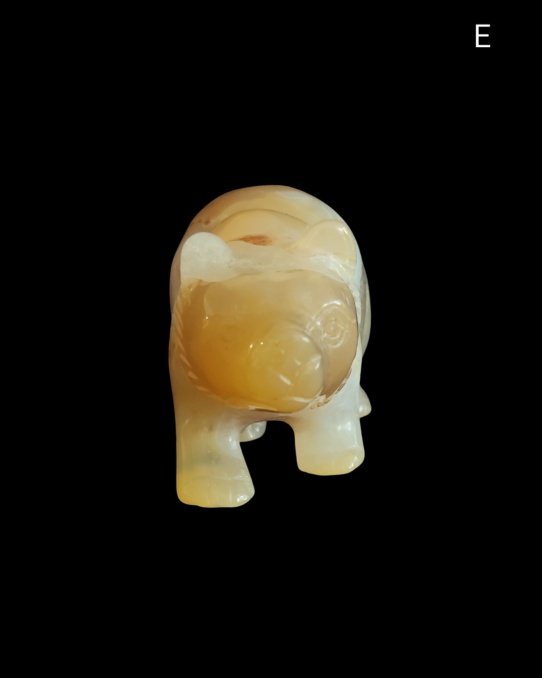 Bear - Amethyst Agate Geode