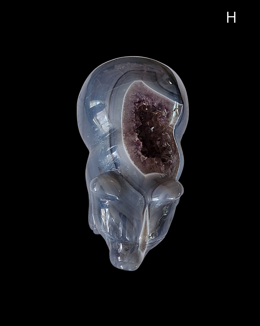 Bear - Amethyst Agate Geode